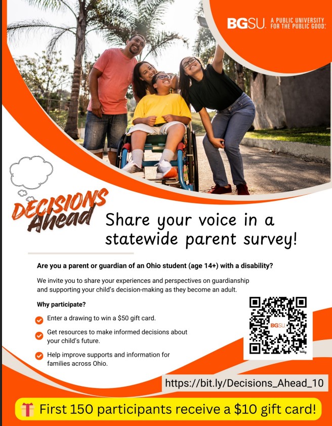BGSU parent survey link